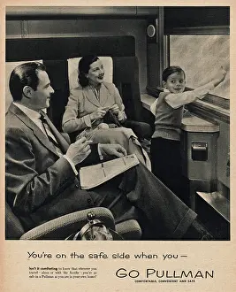 Pullman: 1953 U.S. Magazine Pullman Train Advert