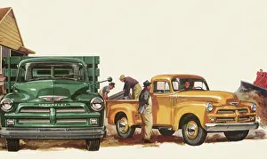Pickup: 1954 Chevrolet Pickup Trucks