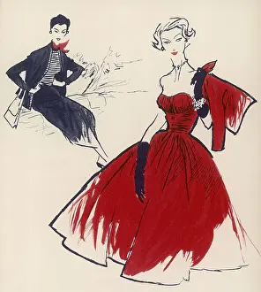 Rayon: 1954 fashions