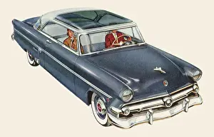 Illustra: 1954 Ford Crestline Skyliner