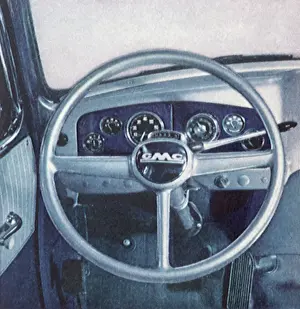 Pickup: 1954 GMC De Luxe Pickup Interior