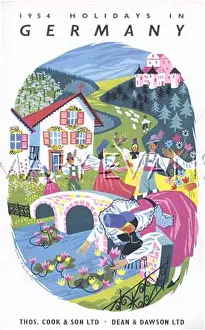 Thomas Cook Uk Ltd (from Iln): 1954 Holidays in Germany