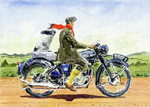 Cocker: 1954 Velocette