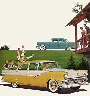 Deluxe: 1955 Ford Fairline Deluxe Super