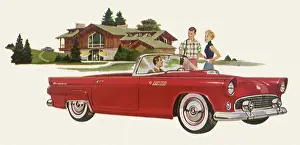 Thunderbird: 1955 Ford Thunderbird