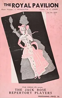 Repertory: 1955, the royal pavilion, theatre programme