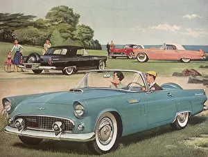 Vehi: 1956 Ford Thunderbird