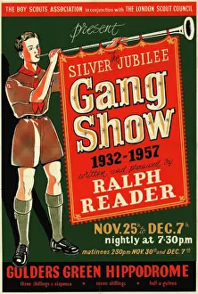 Be Prepared: 1956 Gang Show poster