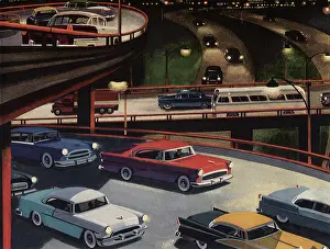 Levels: 1956 Superhighway Scene