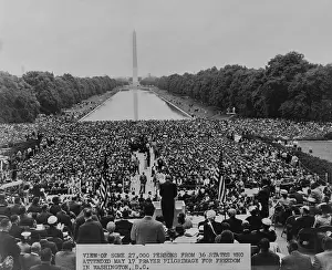 Desegregation: The 1957 civil rights demonstration, Prayer ?