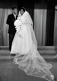 Maimane: 1958: - Arthur Maimane Wedding. (Photograph by Drum