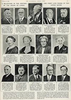 Boothby: 1958 CREATION LIFE PEERS