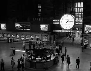 Commute: 1959 1950s Retro Grand Central