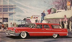 Docked: 1959 Dodge Sierra station wagon