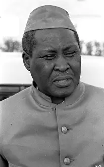 Luthuli: 1960 - Chief Albert Luthuli on Pretoria station. (Photograph