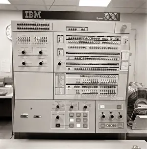 Mainframe: 1960s 1970s Control Panel Ibm