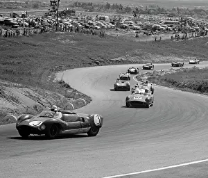 1960s Auto Race On Serpentine