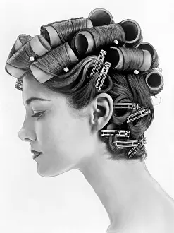 Curlers: 1960s bouffant hair styles were created ?