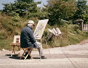 Mailboxes: 1960s Elderly Senior Mature Man