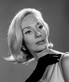 Gloved: 1960s Elegant Portrait Blonde
