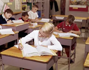 Literate: 1960s Elementary School Children