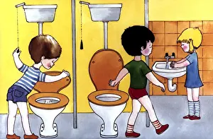 Lavatory: 1960s German education