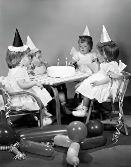 Bootie: 1960s Girl Quadruplets Having