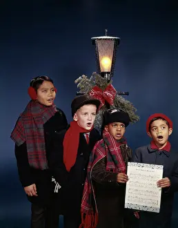 Multicultural: 1960s Group Multi-Ethnic Boys