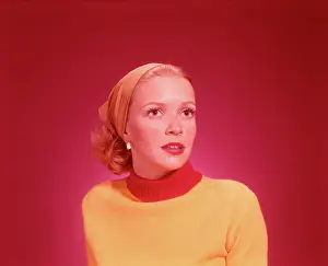 Egx001: 1960s Head And Shoulders Portrait
