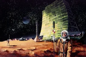 Earths: 1960s Illustration Astronauts