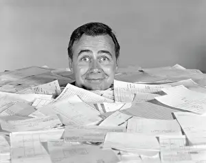 Expenses: 1960s Man Buried Up To His Neck