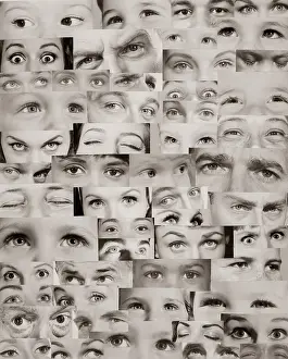 Eyeball: 1960s Montage Of Eyes