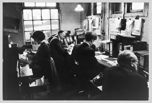 Cramped: 1960S OFFICE INTERIOR