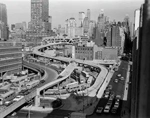 Ramps: 1960s Overhead Of Port Authority