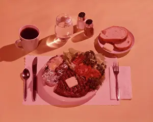 Grilled: 1960s Place Setting Pate With