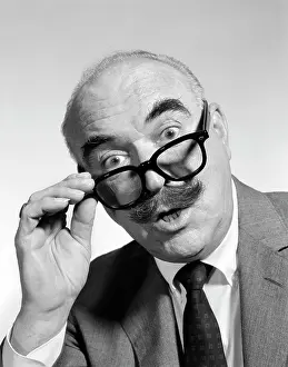 1960s Portrait Of Balding Elderly