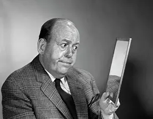 Retiree: 1960s Portrait Of Balding Man