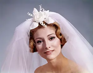 Vows: 1960s Portrait Of Bride Wearing
