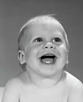 Gums: 1960s Portrait Close-Up Of Smiling