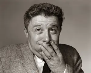 1960s Portrait Of Man With Hands