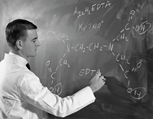 Configuration: 1960s Profile Of Scientist Man