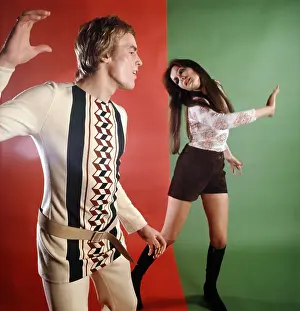 Unfashionable: 1960s Psychedelic Couple