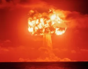 Conflicting: 1960sthermonuclear Detonation 1967 Pacific Proving Grounds