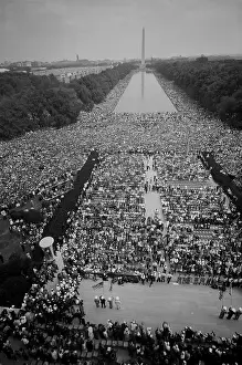 Dwarfed: 1963 March on Washington, at the height ?