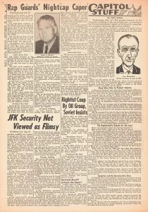 Rubenstein: 1964 Warren Report into assassination of JFK