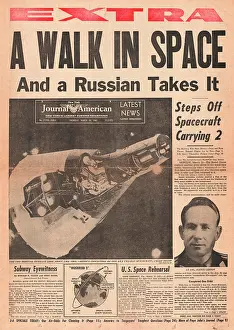Belyaev: 1965 Journal American First man to walk in space