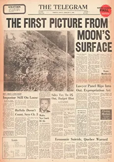 Lovell: 1966 The Telegram (Canada) First photos from moon's surface