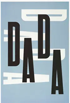 Rand: 1967 graphics Paul Rand, Bookcover design Dada type