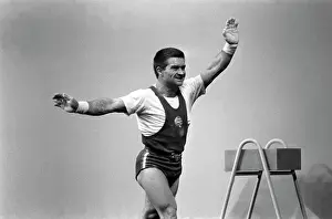 Weightlifter: 1968 Summer Olympics in Mexico