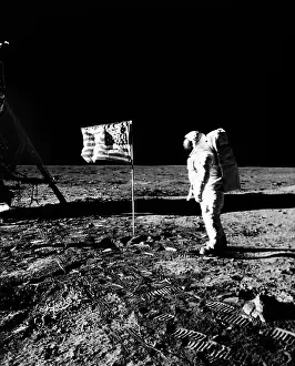 Valor: 1969 Astronaut U.S. Flag And Leg